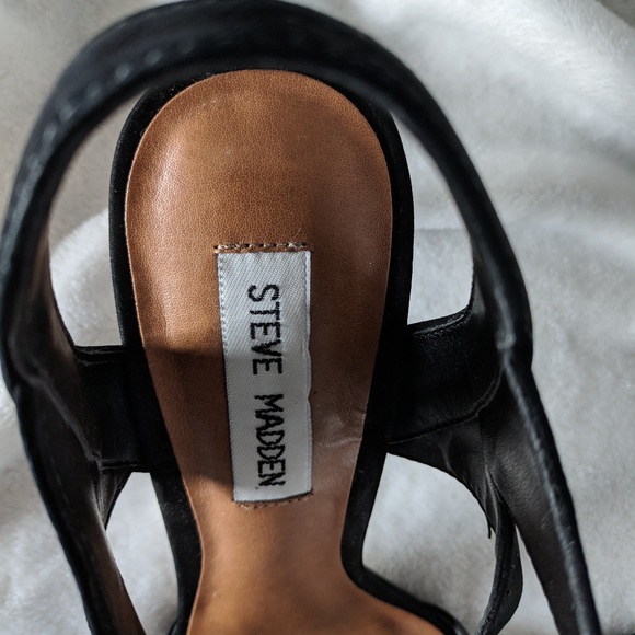 2/$15!! Steve Madden tie-up heels - Picture 5 of 8